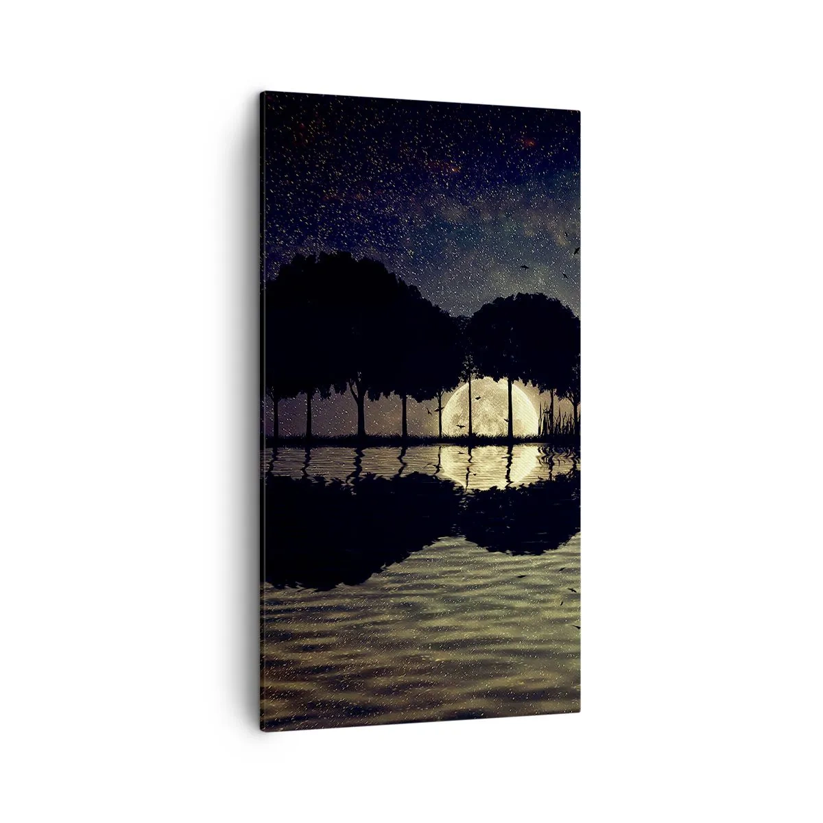 Obraz na plátně - Noc na konci světa - 45x80 cm