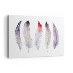 Obraz na plátně - Jemné jako různobarevná mlha - 120x80 cm