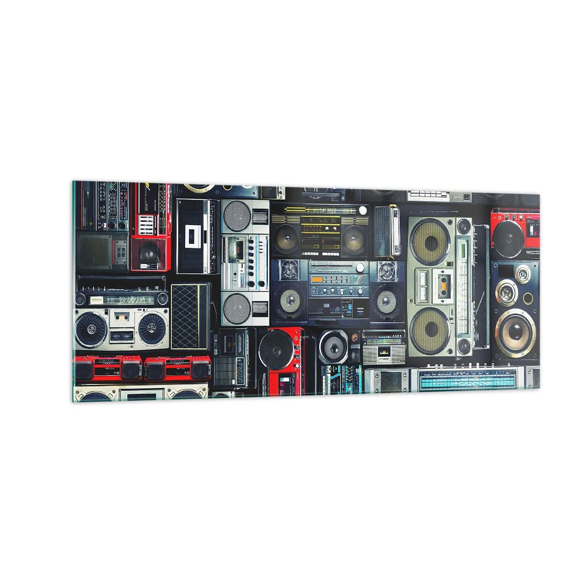 Obraz na skle - Stesk po 80. letech - 100x40 cm