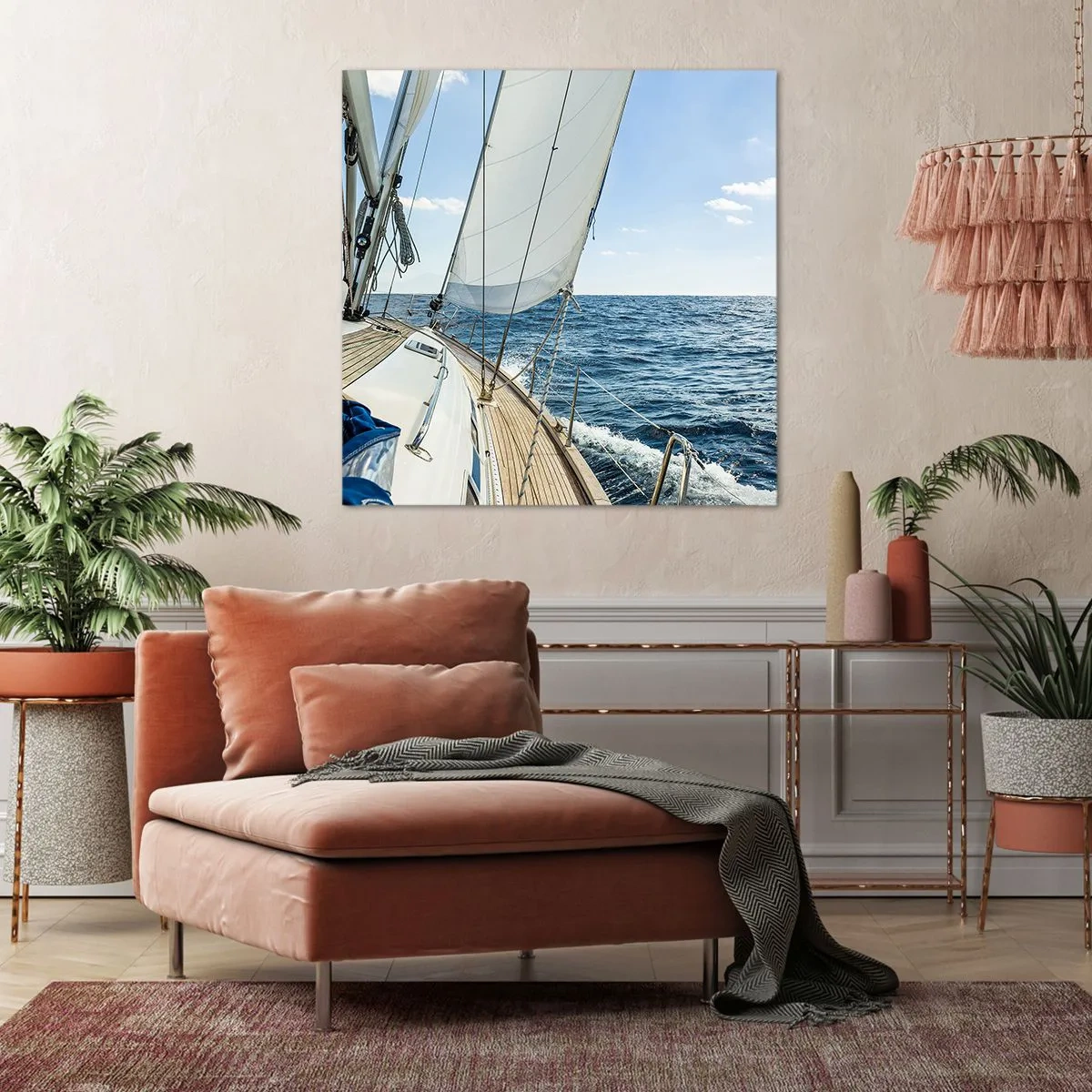 Obraz na plátně - Ahoj, dobrodružství - 70x70 cm