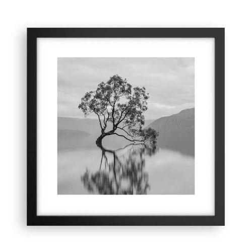 Plakát v černém rámu - Existuje taková země - 30x30 cm