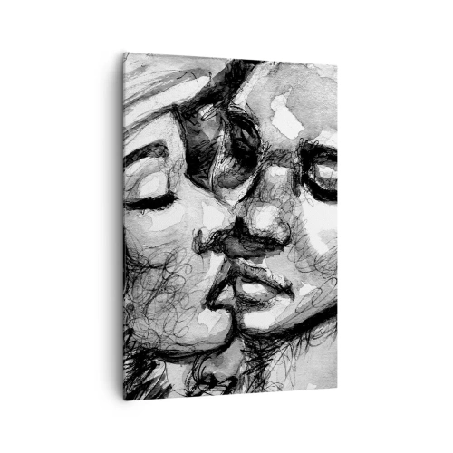 Obraz na plátně - Něžný okamžik - 70x100 cm