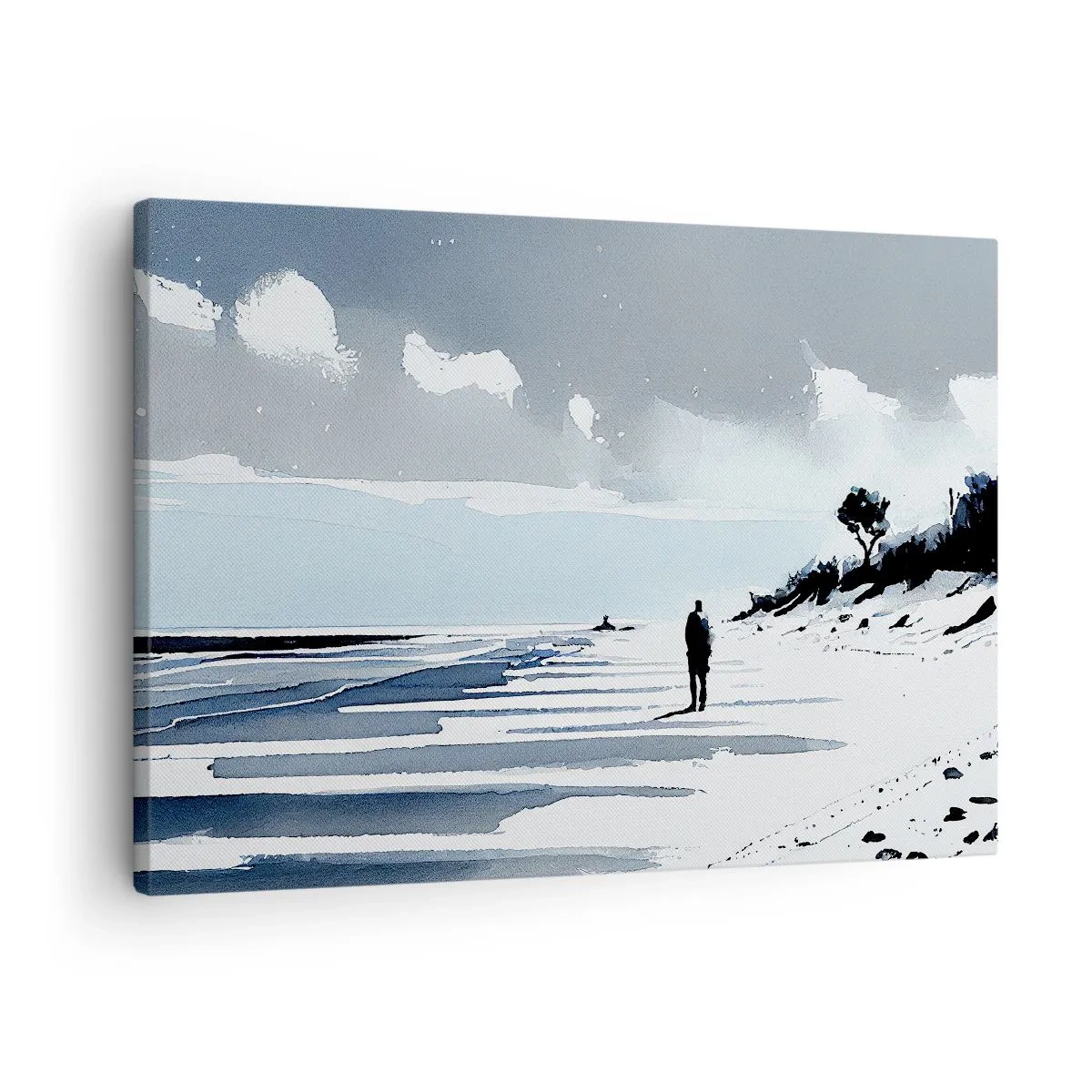 Obraz na plátně - O samotě - 70x50 cm