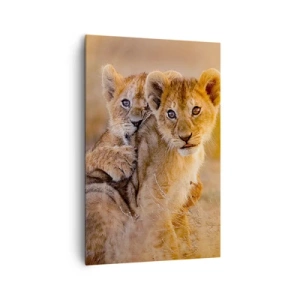 Obraz na plátně - Nevyrušovat! Hrajme si - 80x120 cm