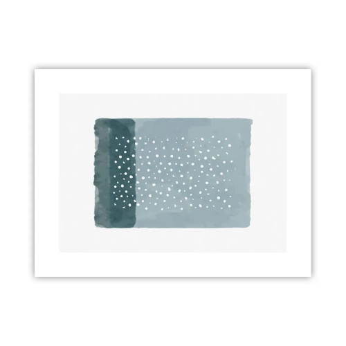 Plakát - Pěstováno na modři - 40x30 cm