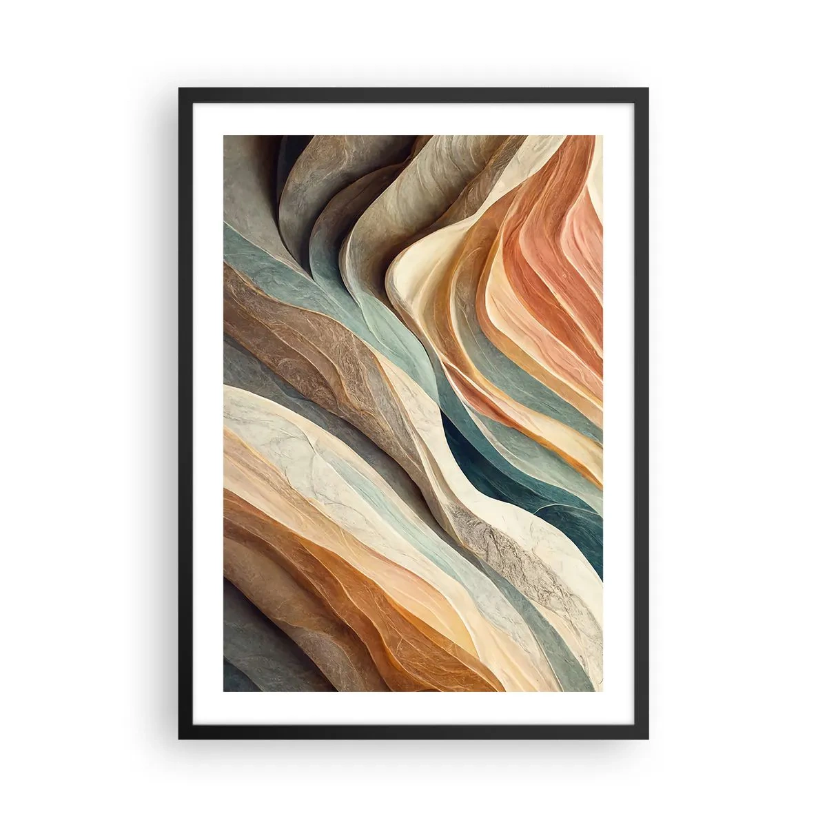 Plakát v černém rámu - Okamžik před změnou - 50x70 cm