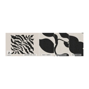 Vzor Fototapety Samolepicí Deluxe Sticker - Povaha čtverce - Boho, Rostliny, Kus - 100x30 cm