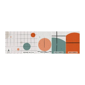 Vzor Fototapety Samolepicí Deluxe Sticker - V pasti. My nebo ony? - Pozadí, Kola, Mřížka - 100x30 cm