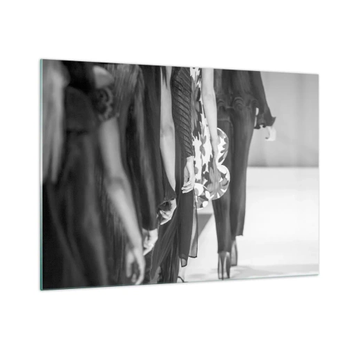 Obraz na skle - Stylový průvod - 100x70 cm
