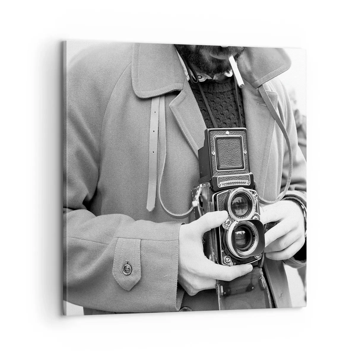 Obraz na plátně - V retro stylu - 60x60 cm