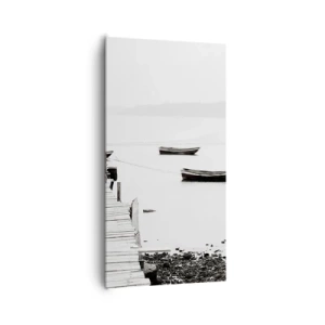 Obraz na plátně - U tiché a čisté vody - 65x120 cm