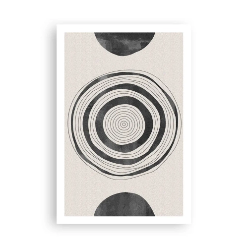 Plakát - Důležité je to, co je uprostřed - 61x91 cm