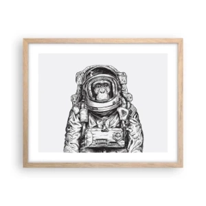 Plakát v rámu světlý dub - Alternativní vývoj - 50x40 cm