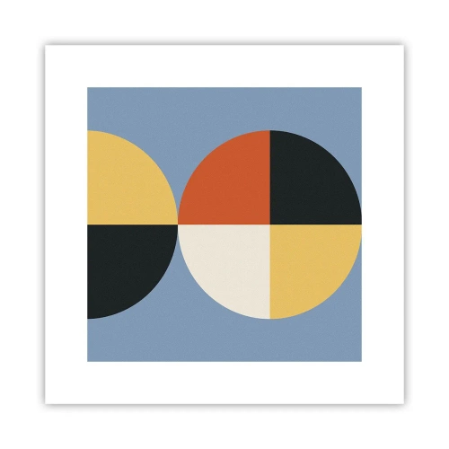 Plakát - Koukej a počítej - 30x30 cm