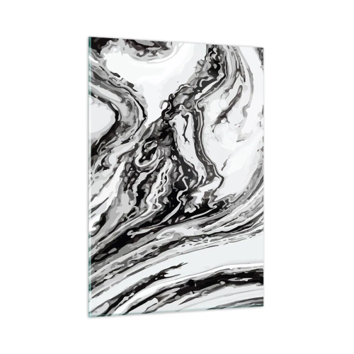 Obraz na skle - Na začátku byl chaos - 50x70 cm