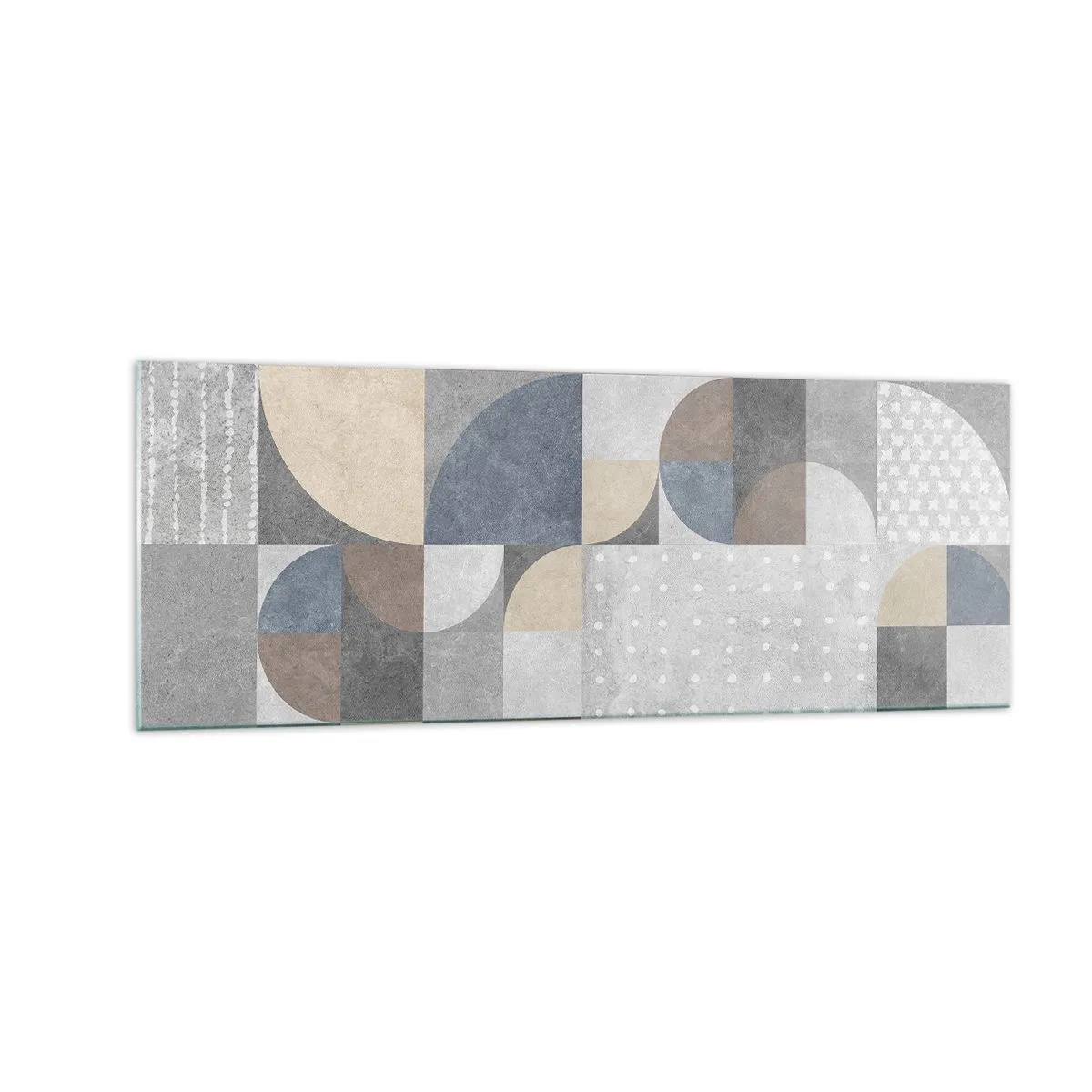 Obraz na skle - Keramická fantazie - 140x50 cm