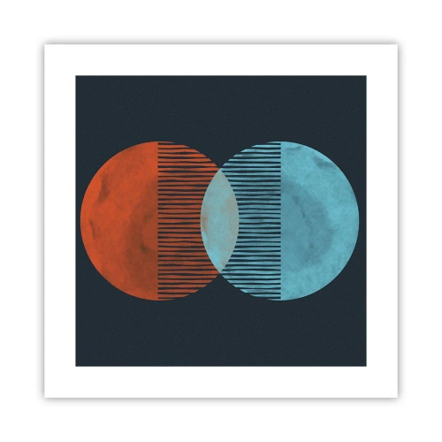 Plakát - Astronomická fantazie - 40x40 cm