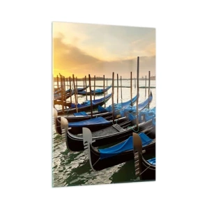 Obraz na skle - Než nastane zmatek - 50x70 cm