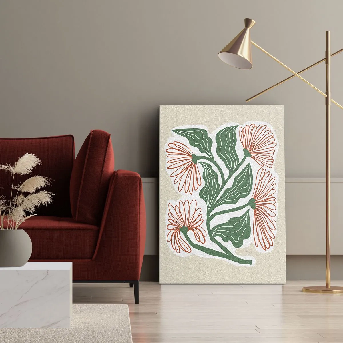 Obraz na plátně - Lidové i moderní - 50x70 cm