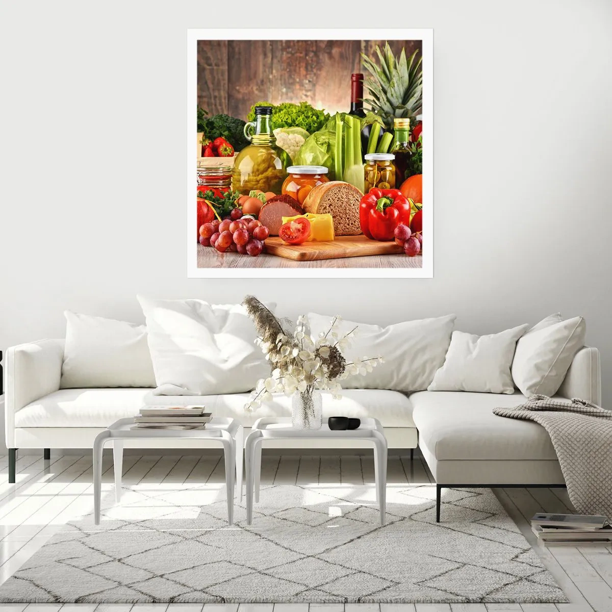 Plakát - Uzené, pečené, marinované - 60x60 cm