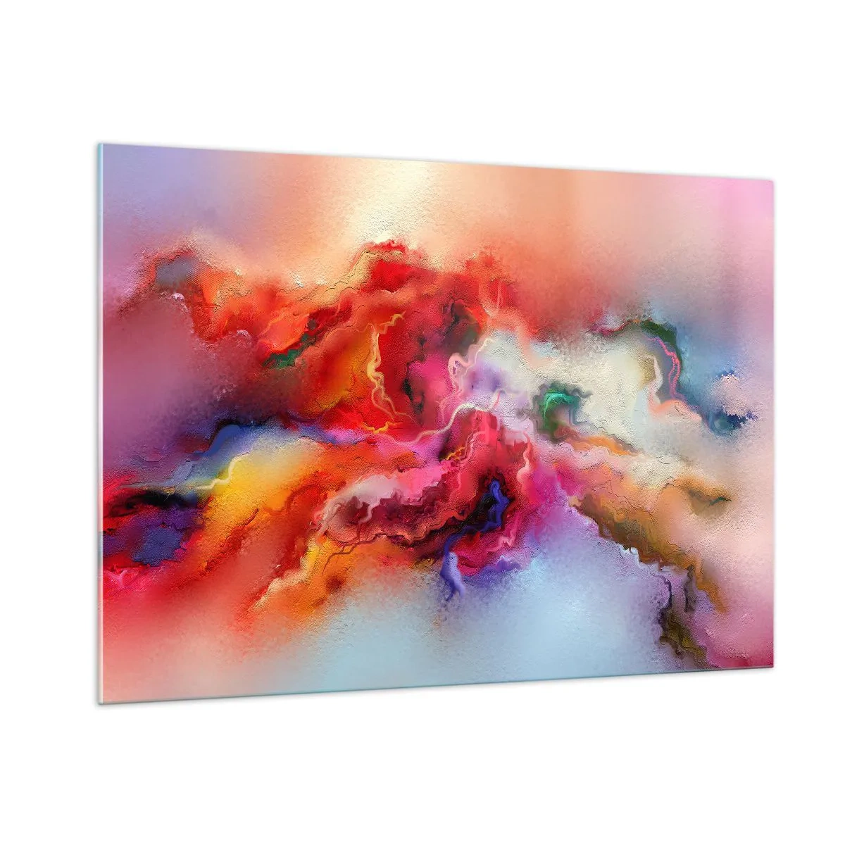 Obraz na skle - Jak zachytit sny - dým - 100x70 cm