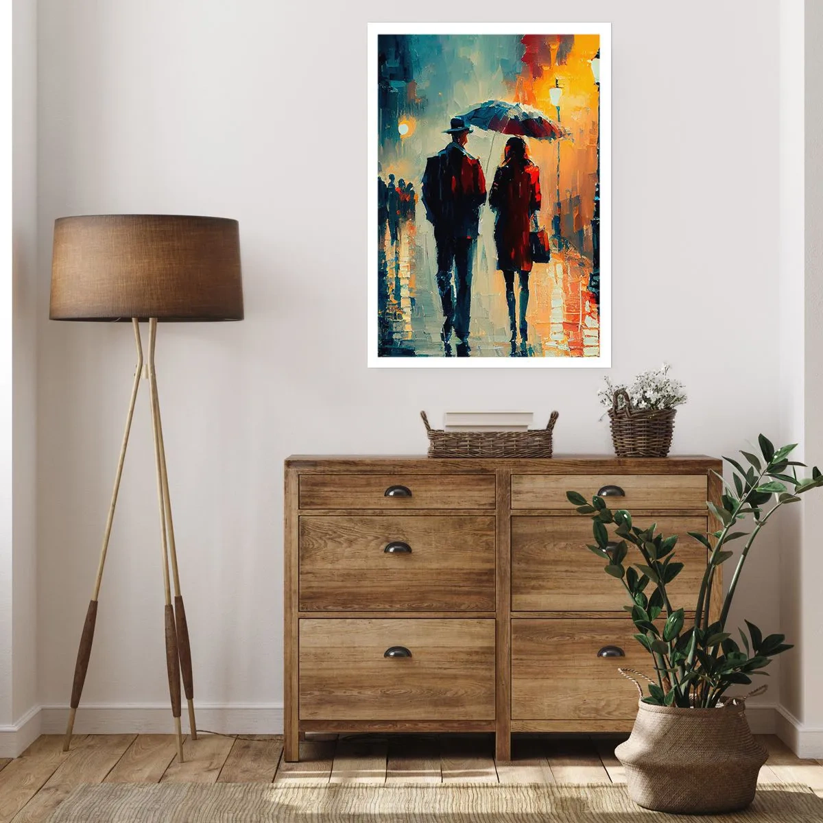 Plakát - Městská love story - 50x70 cm
