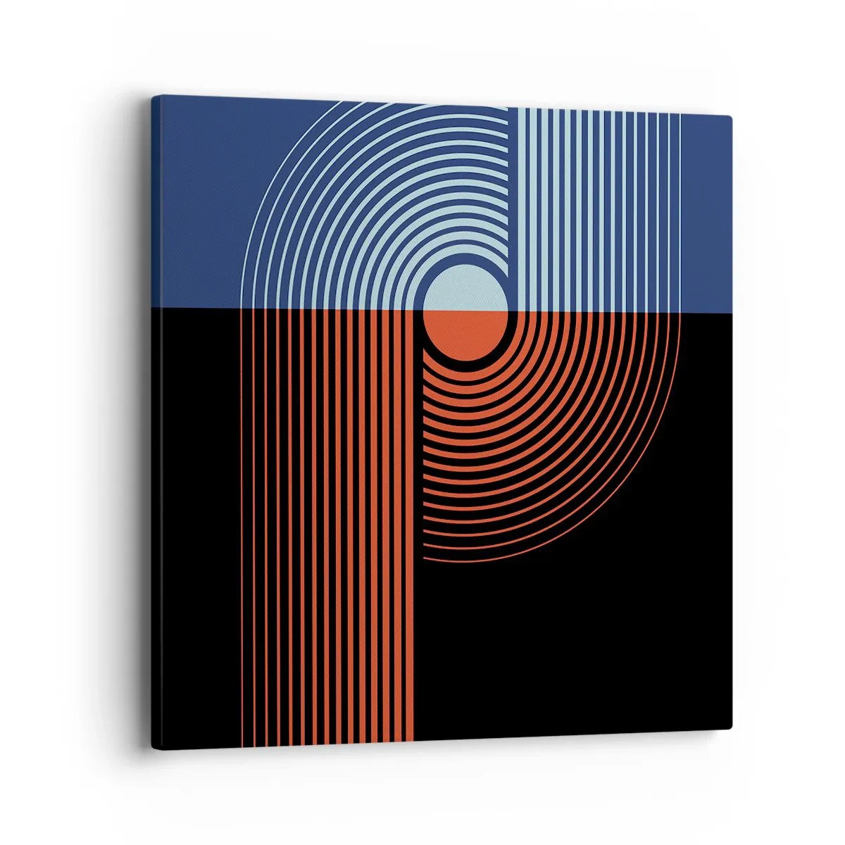 Obraz na plátně - V geometrickém objetí - 40x40 cm