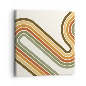 Obraz na plátně - Kličkování do cíle - 40x40 cm