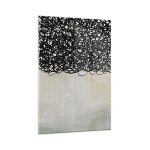 Obraz na skle - Vířící abstrakce - 70x100 cm