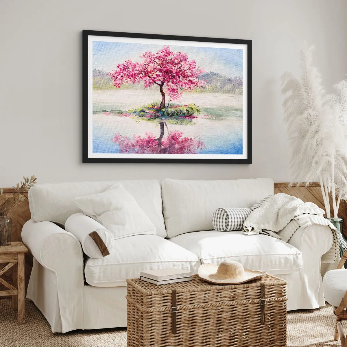 Plakát v černém rámu - Svátek jara - 40x30 cm