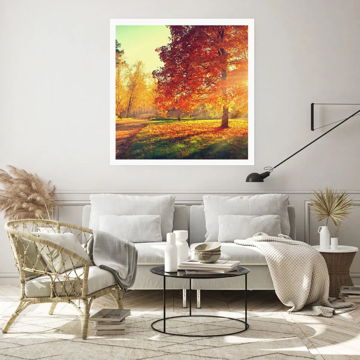 Plakát - Rudé je krásné - 40x40 cm