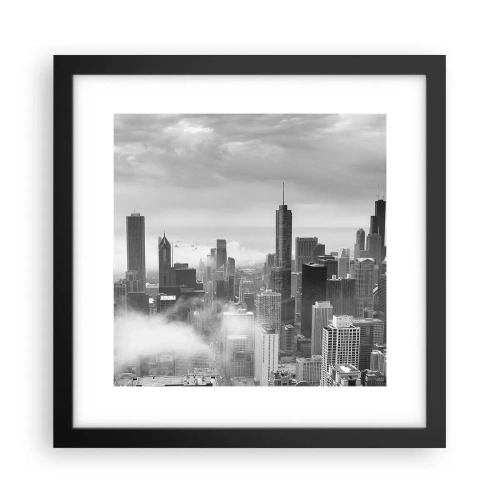 Plakát v černém rámu - Americká krajina - 30x30 cm