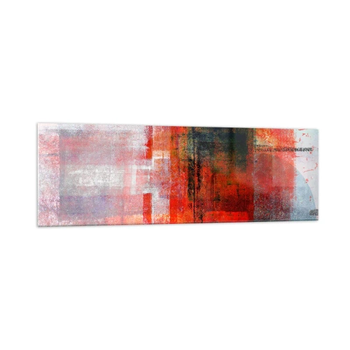 Obraz na skle - Zářící kompozice - 160x50 cm