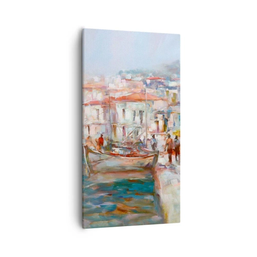 Obraz na plátně - Pastelová dovolená - 55x100 cm