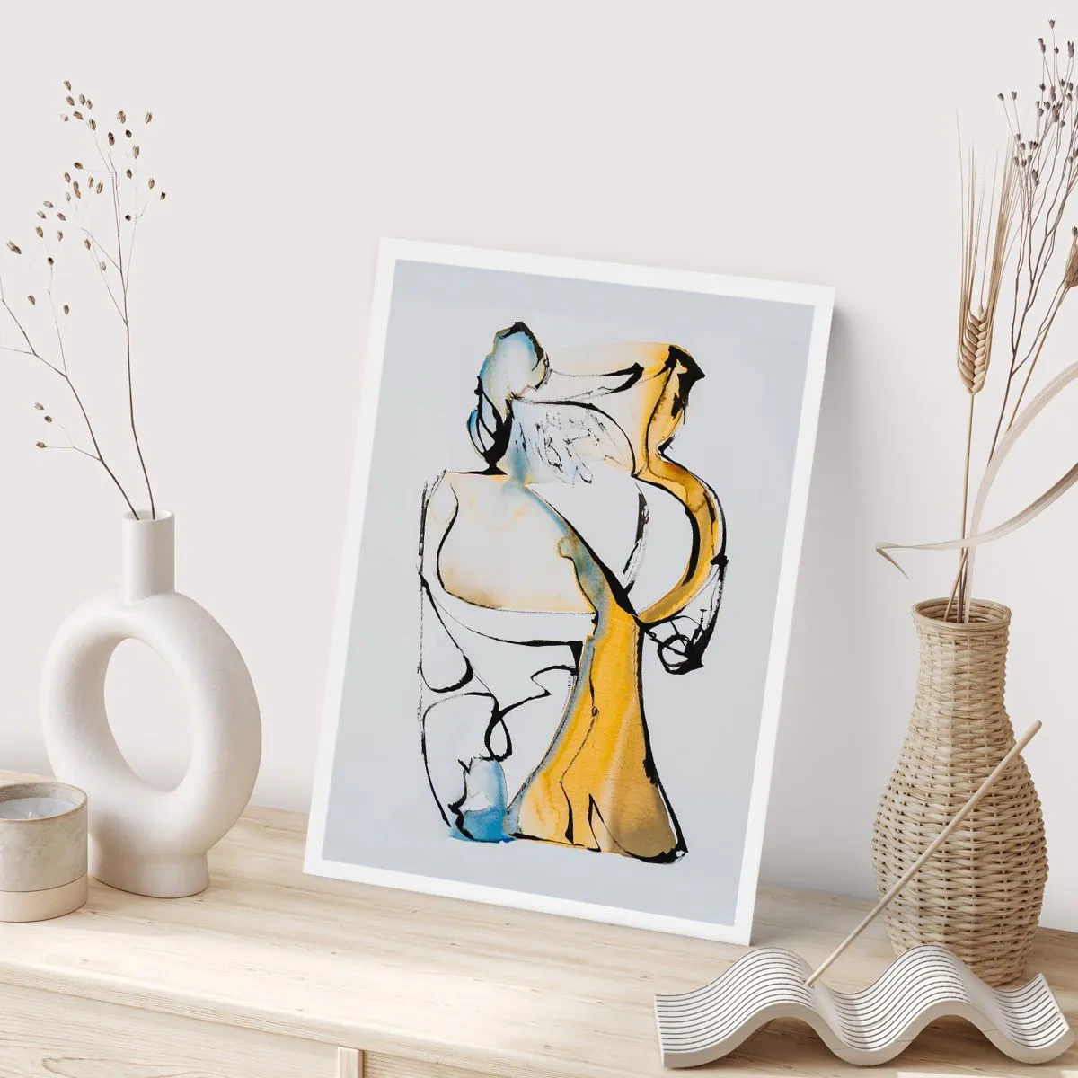 Plakát - Skleněná abstrakce - 70x100 cm