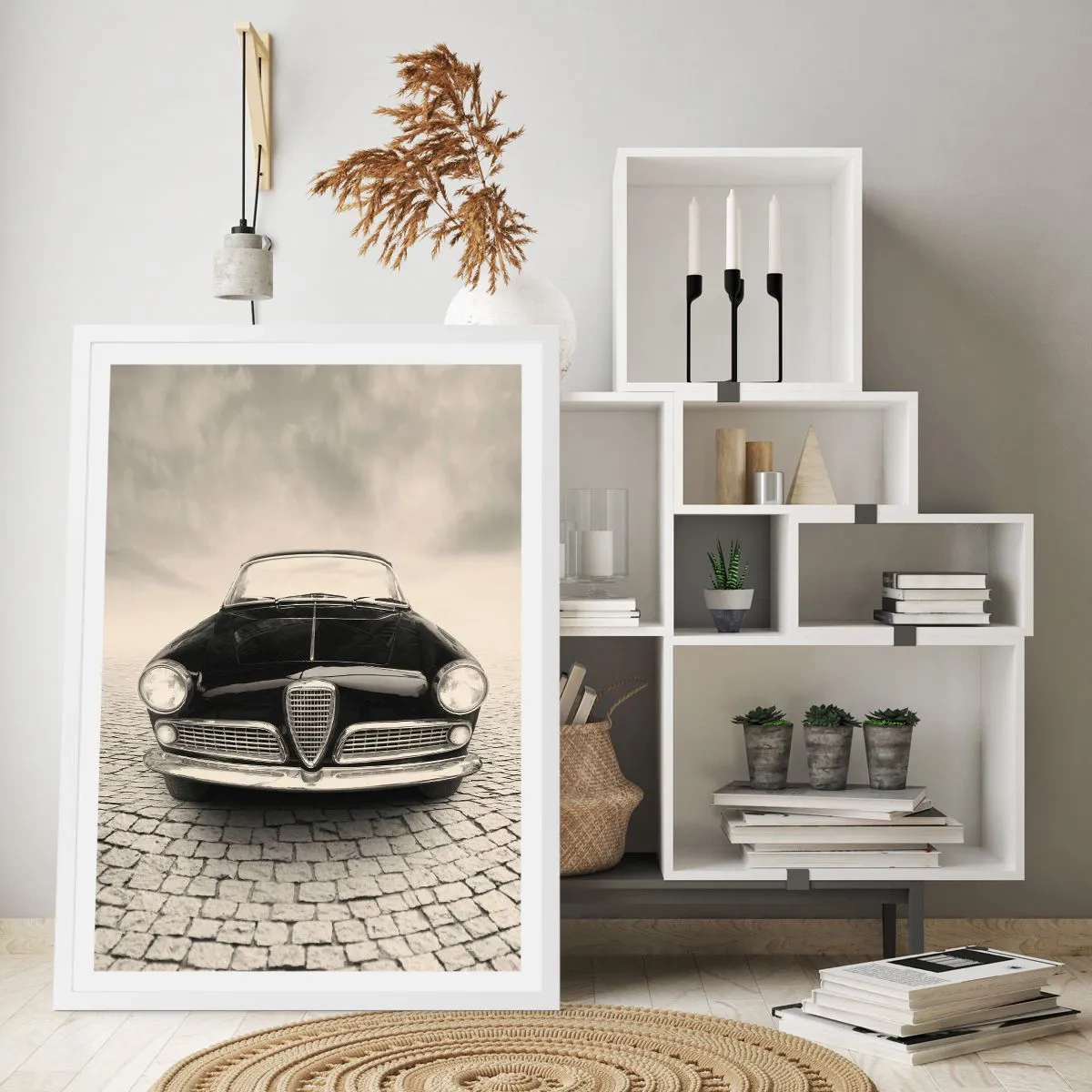 Plakát v bílém rámu - Jak mě nemilovat? - 70x100 cm