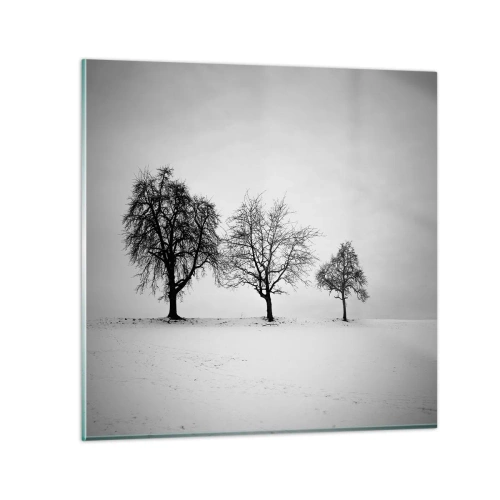 Obraz na skle - O čem sní? - 50x50 cm