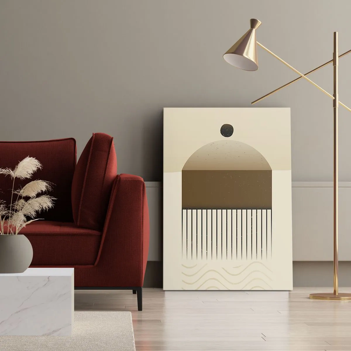 Obraz na plátně - Různé stavy - 65x120 cm