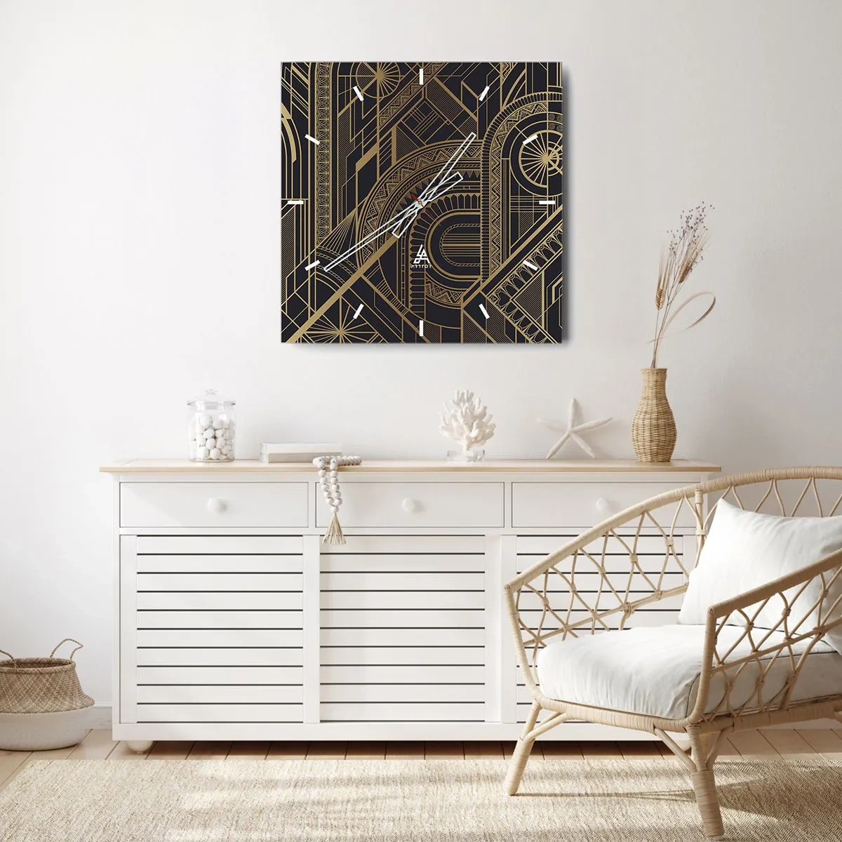 Nástěnné hodiny - Koncepty, nápady, plány - 40x40 cm