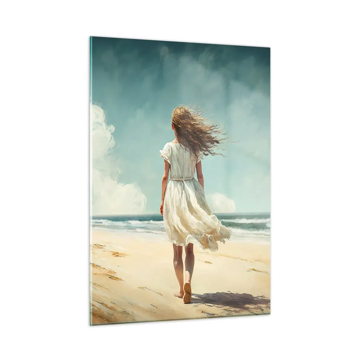 Obraz na skle - Směrem k slunci a větru - 50x70 cm