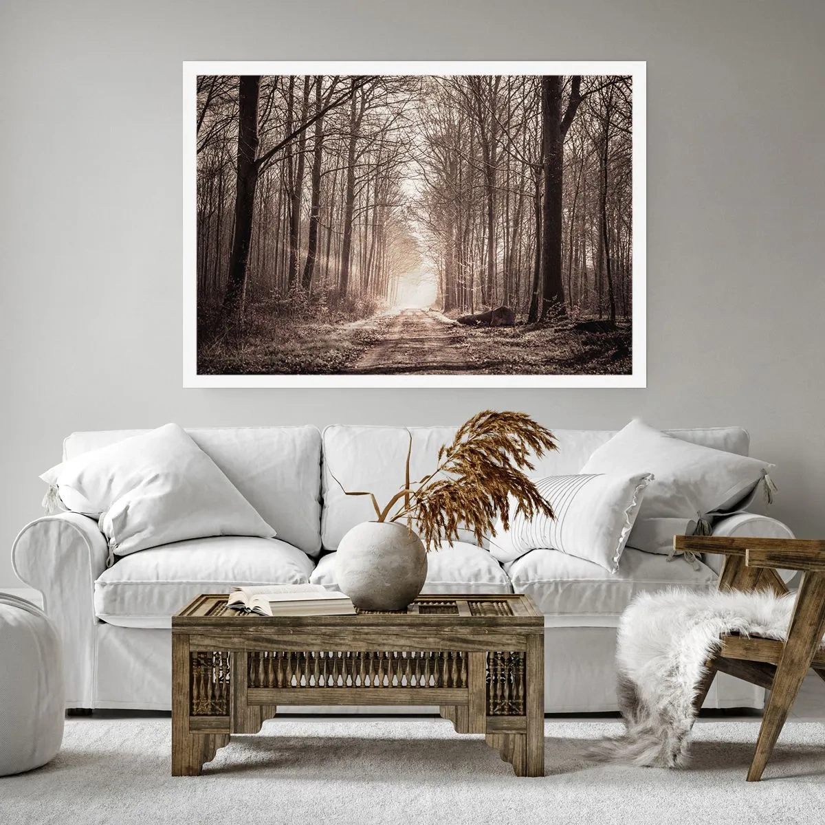 Plakát - Lesní katedrála - 70x50 cm