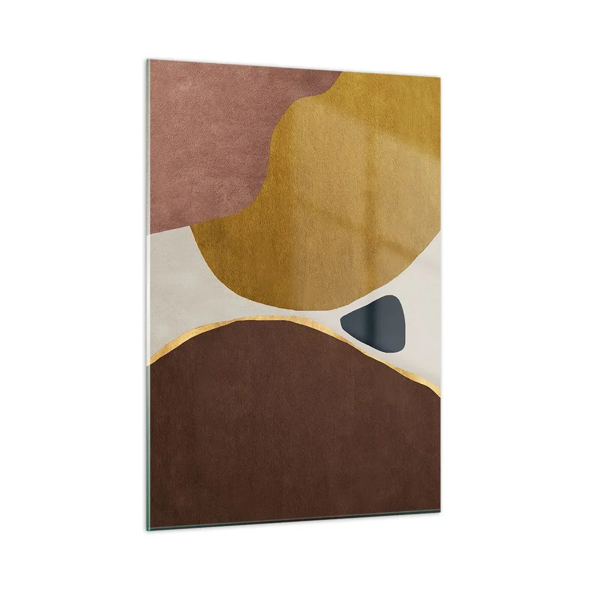 Obraz na skle - Abstrakce – místo v prostoru - 50x70 cm