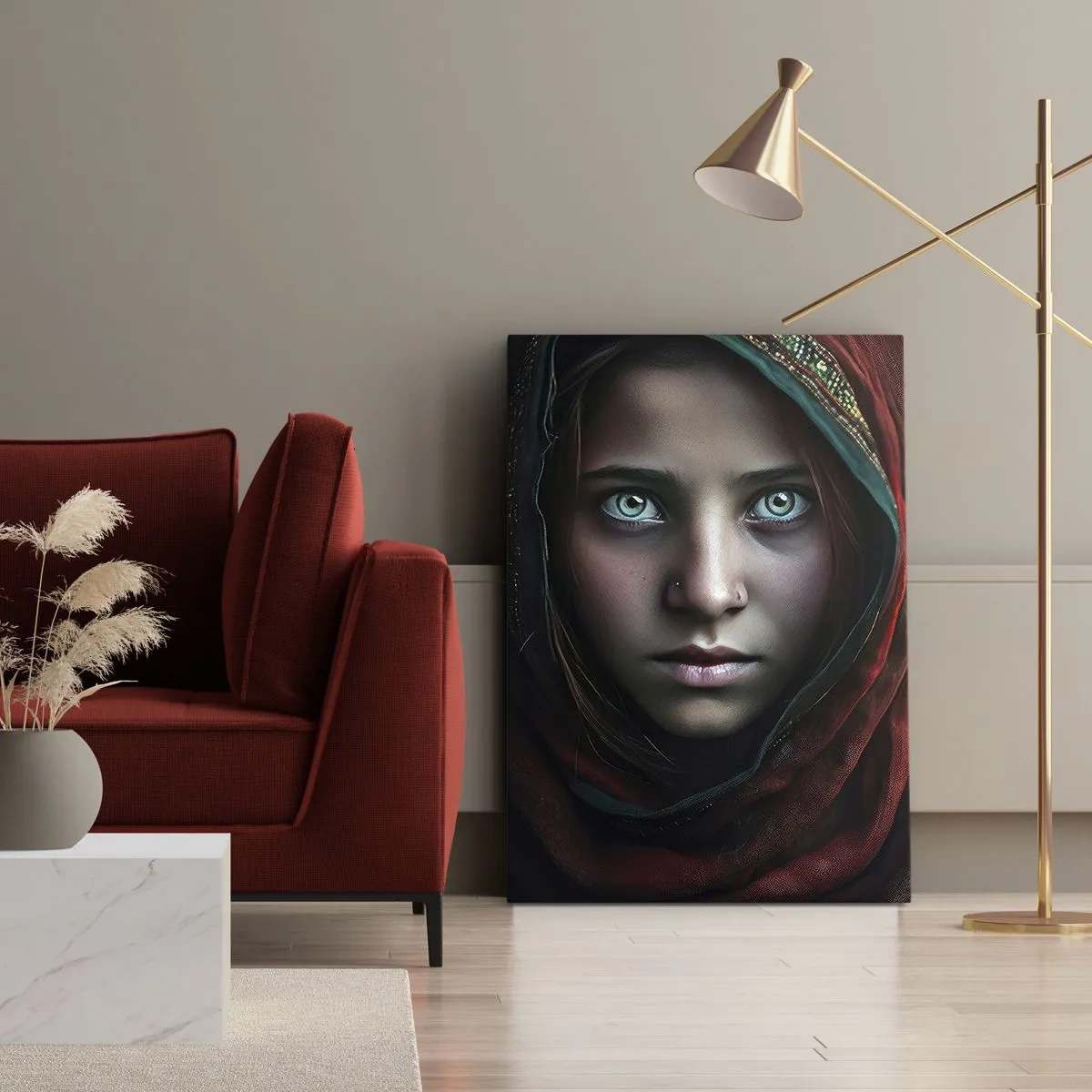 Obraz na plátně - Východní princezna - 50x70 cm