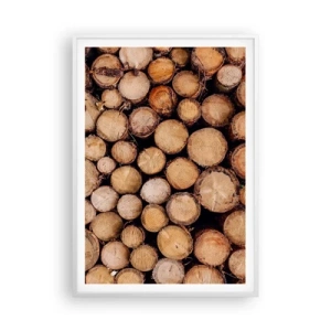 Plakát v bílém rámu - Nový začátek - 70x100 cm