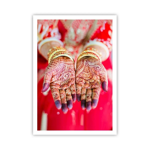 Plakát - Připravená chytit štěstí - 70x100 cm