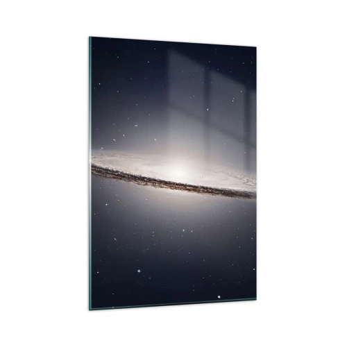 Obraz na skle - Kdysi dávno, v jedné vzdálené galaxii… - 80x120 cm