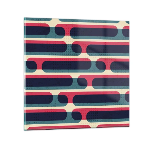 Obraz na skle - Dovnitř a dopředu - 60x60 cm