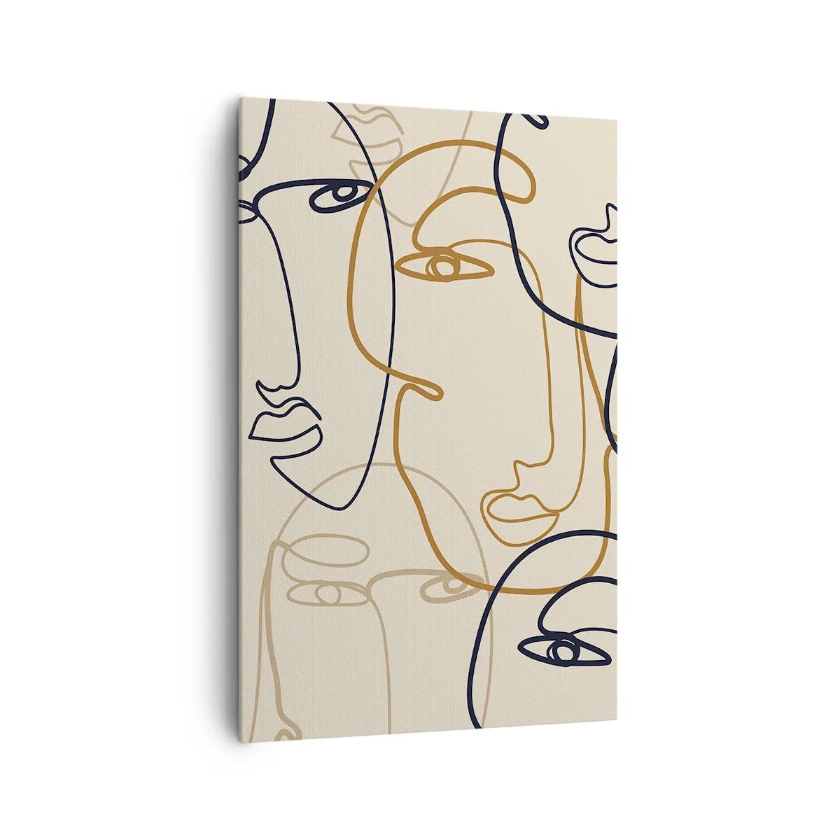 Obraz na plátně - Portrét znásobený - 80x120 cm