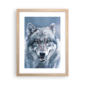 Plakát v rámu světlý dub - Přijmete tuto výzvu? - 30x40 cm