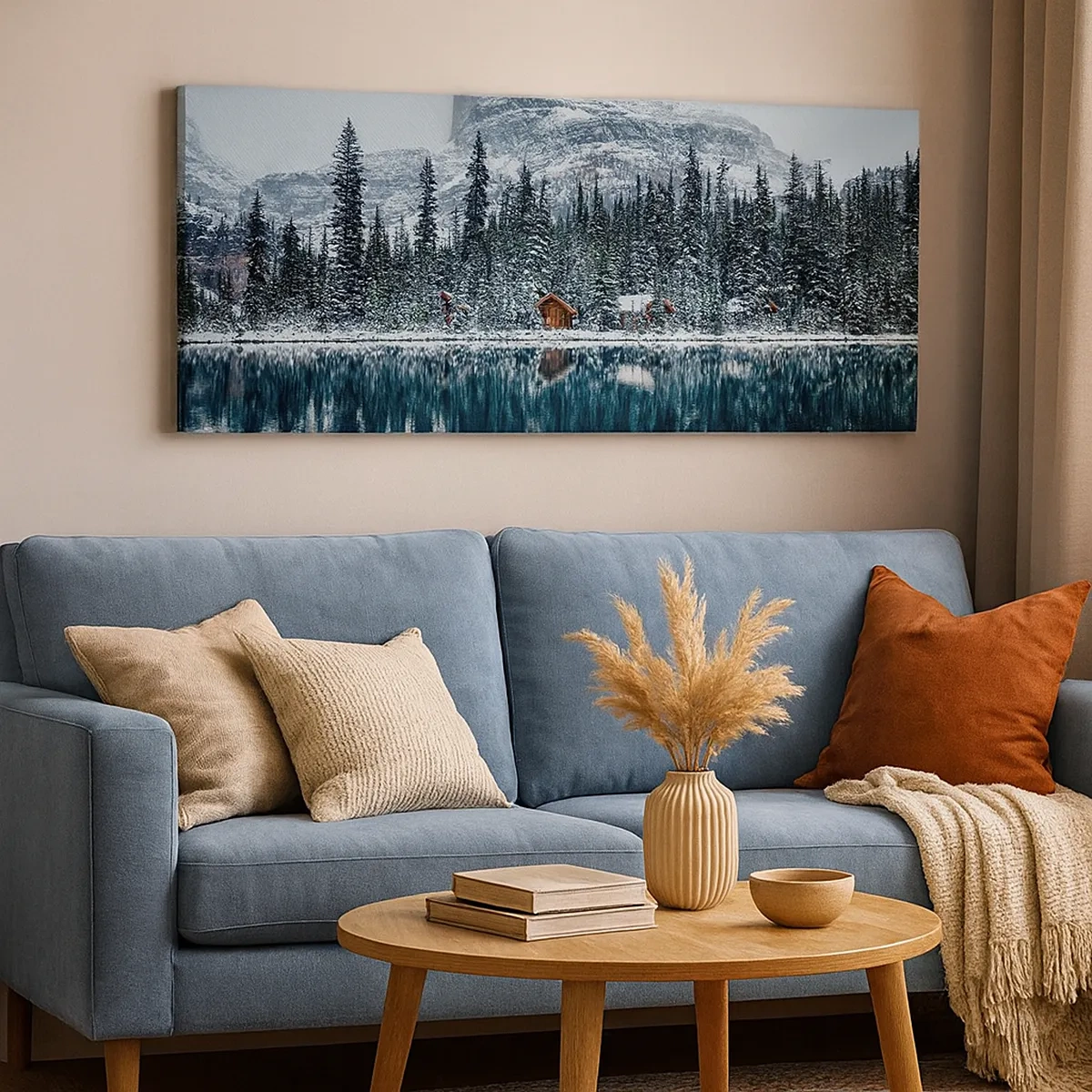 Obraz na plátně - Kanadské útočiště - 30x30 cm